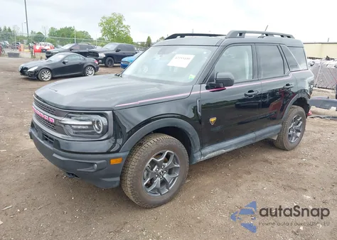 2022 Ford Bronco Sport Badlands из США, поврежденный, VIN 3FMCR9D96NRD00726